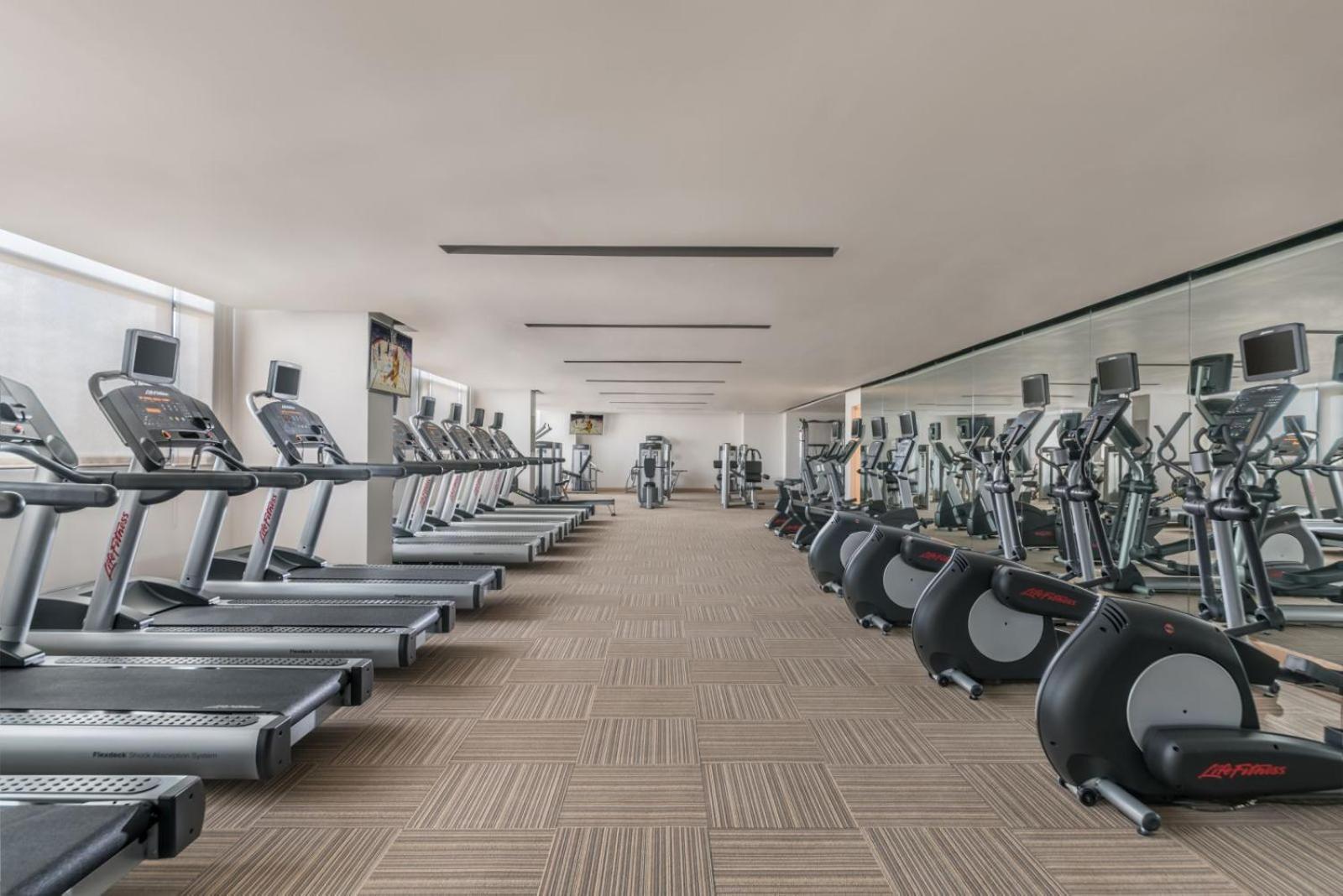 Seda Vertis North Quezon City Zewnętrze zdjęcie The gym at the hotel